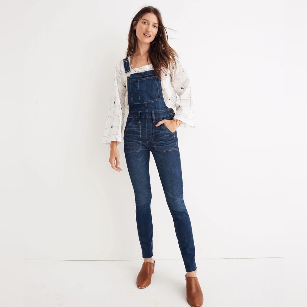 Madewell Skinny Overalls Eco Edition